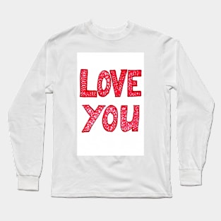 Luv U Long Sleeve T-Shirt